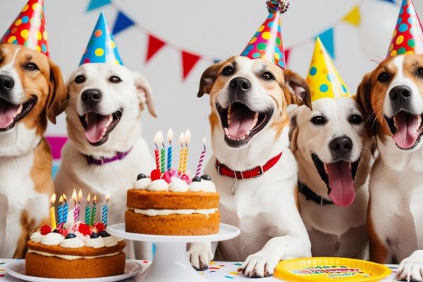 Festa de aniversário de cachorro